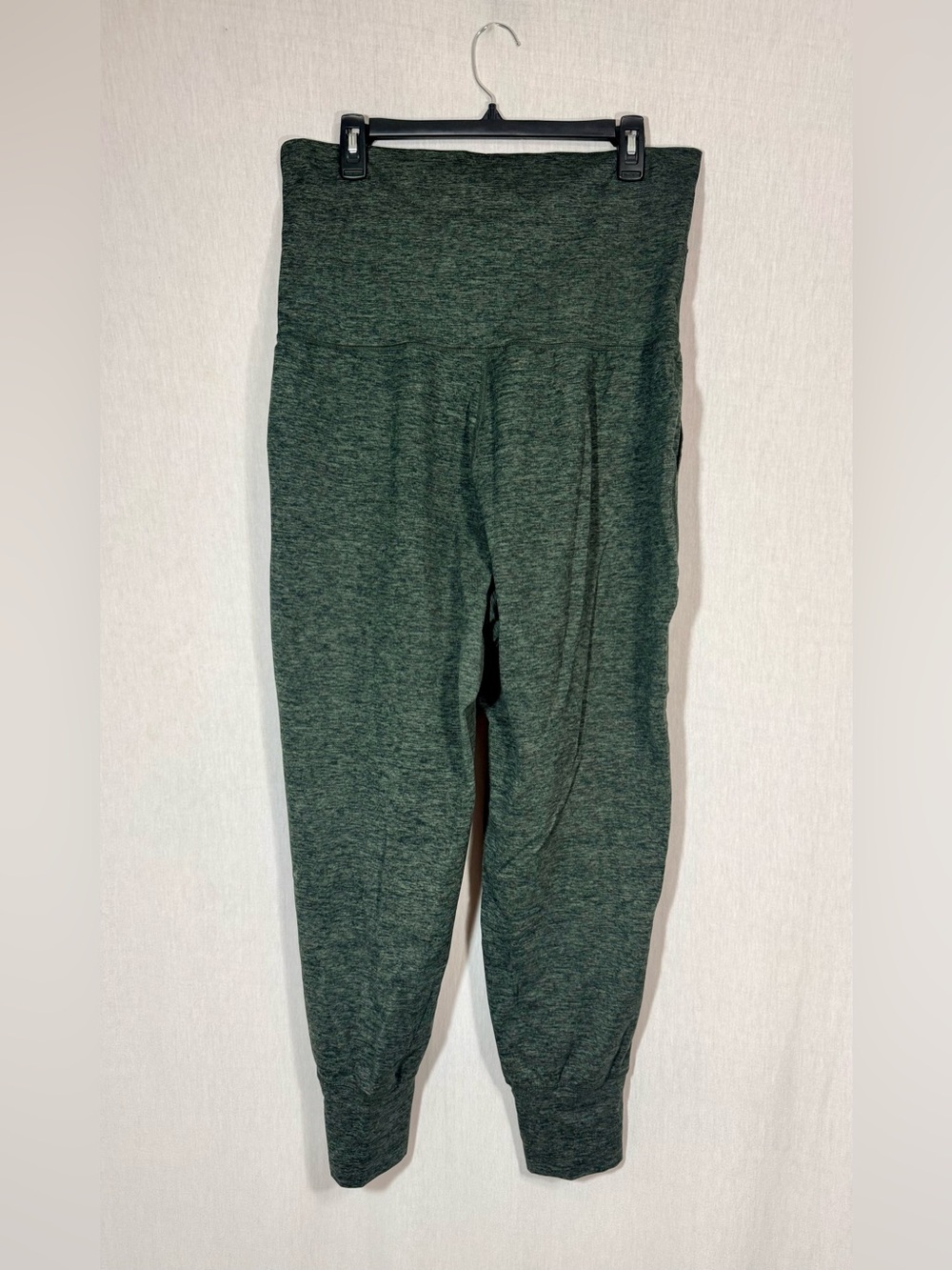 Aerie size L fold over waistband Forest Green Lounge Joggers